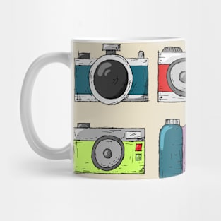 Take Photos With Retro Colorfull Cameras Mug